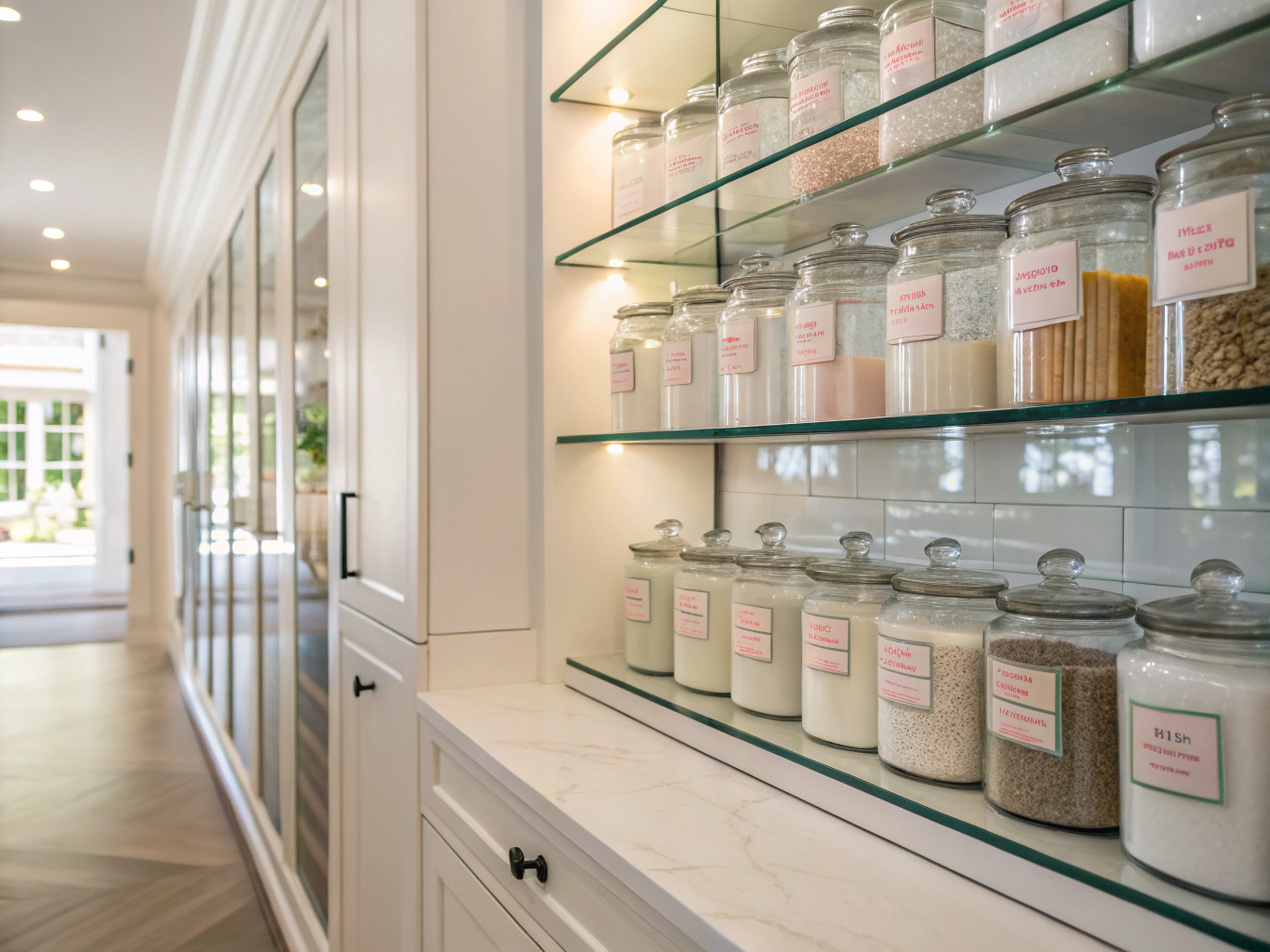 Example design inspiration of custom kitchen cabinetry pantry in Dunwoody